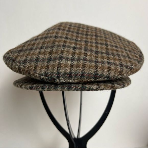 Country Gentleman Traveler Plaid Wool Blend Ascot - Picture 5 of 8